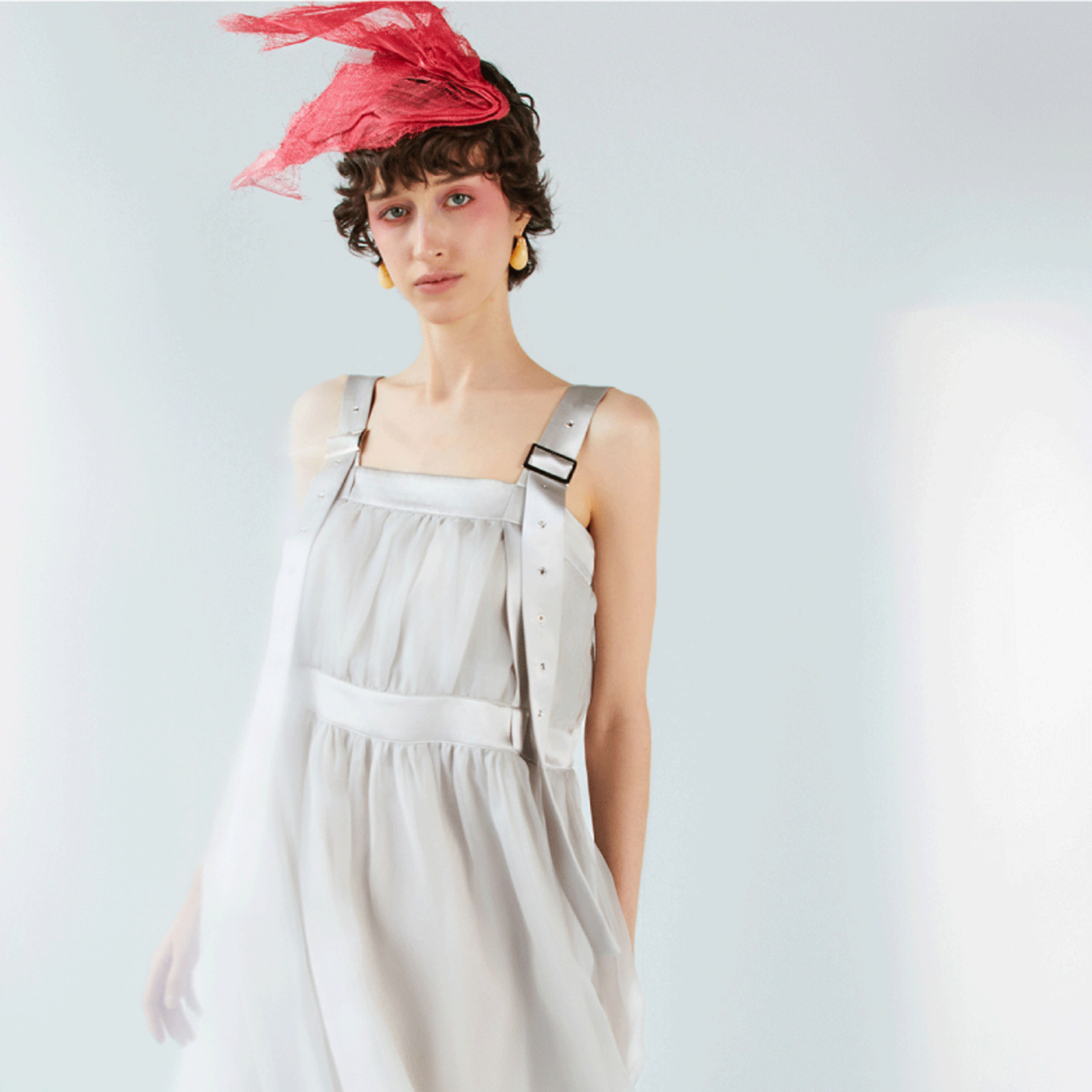 Gray Blue Midi Dress from the Nish Niche Melt collection