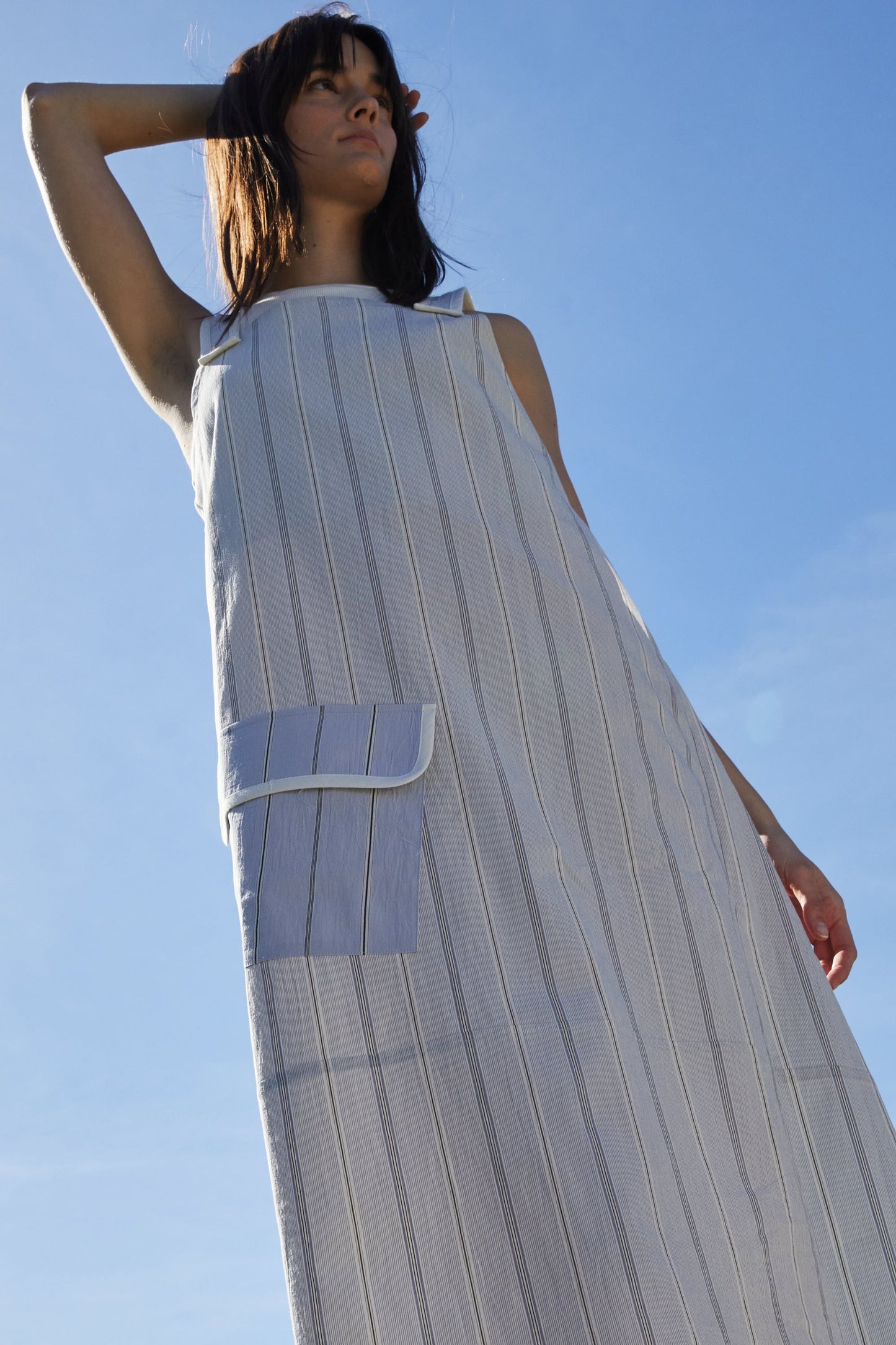 Rune Gray Striped front